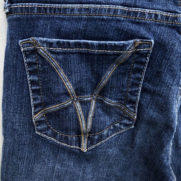 Kut from the Kloth Women's Jeans Blue 6 Denim Katy Boyfriend Slim Cropped Pants - Picture 8 of 9